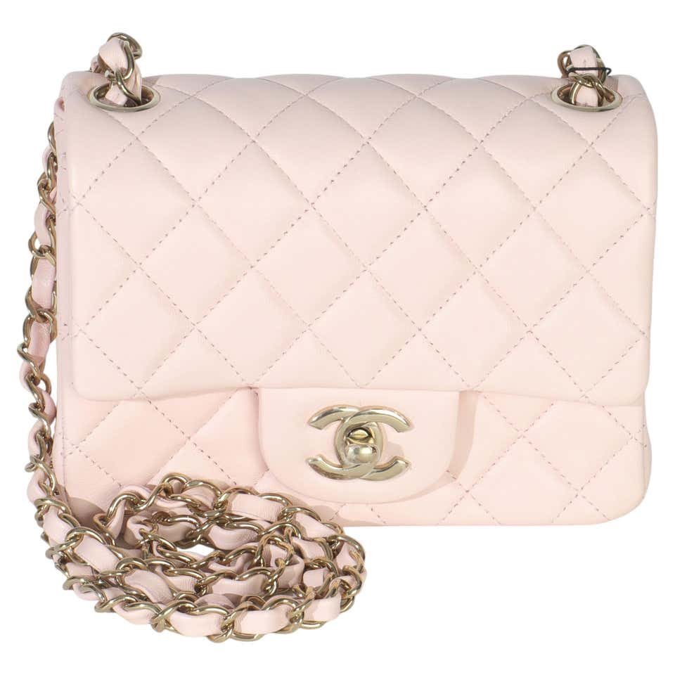 Chanel Classic Mini Square Flap Bag – Pink