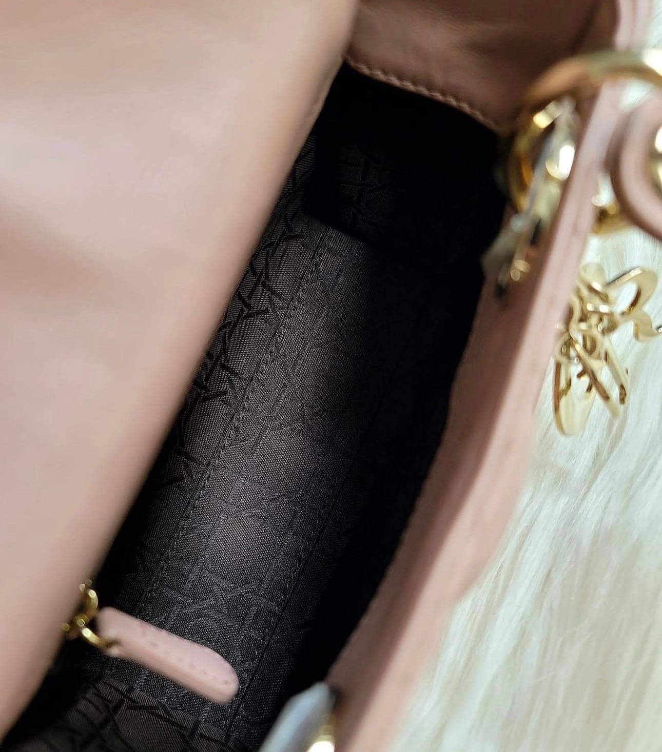 Dior Mini Lady Dior Bag – Blush - Image 5