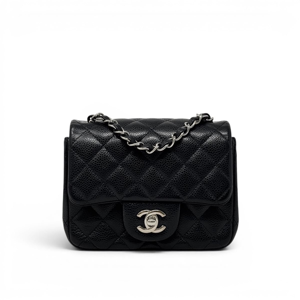 Chanel Classic Mini Square Flap Bag – Black