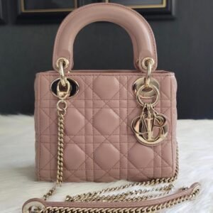Dior Mini Lady Dior Bag – Blush
