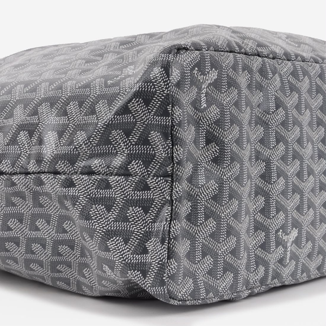 Goyard Saint Louis PM Tote Bag – Grey Goyardine - Image 3
