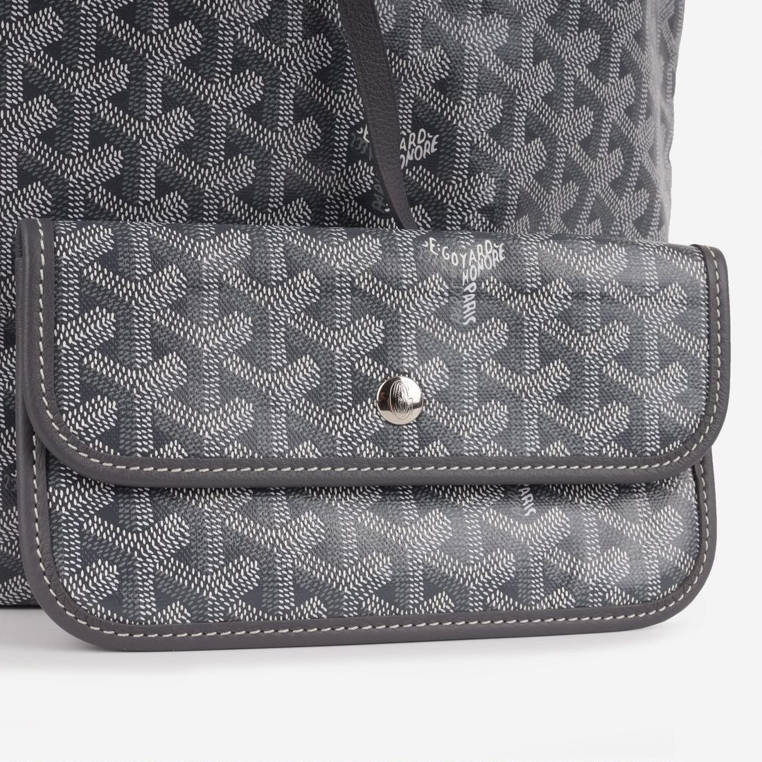 Goyard Saint Louis PM Tote Bag – Grey Goyardine - Image 5