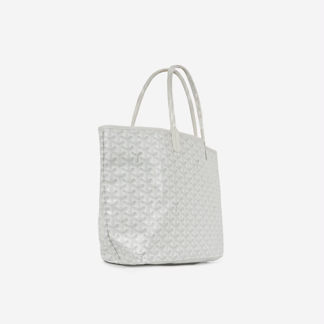 Goyard Saint Louis PM Tote Bag – White Goyardine - Image 3