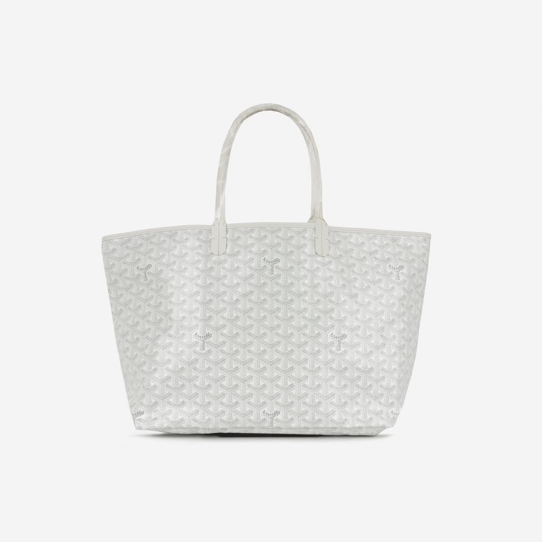 Goyard Saint Louis PM Tote Bag – White Goyardine - Image 2