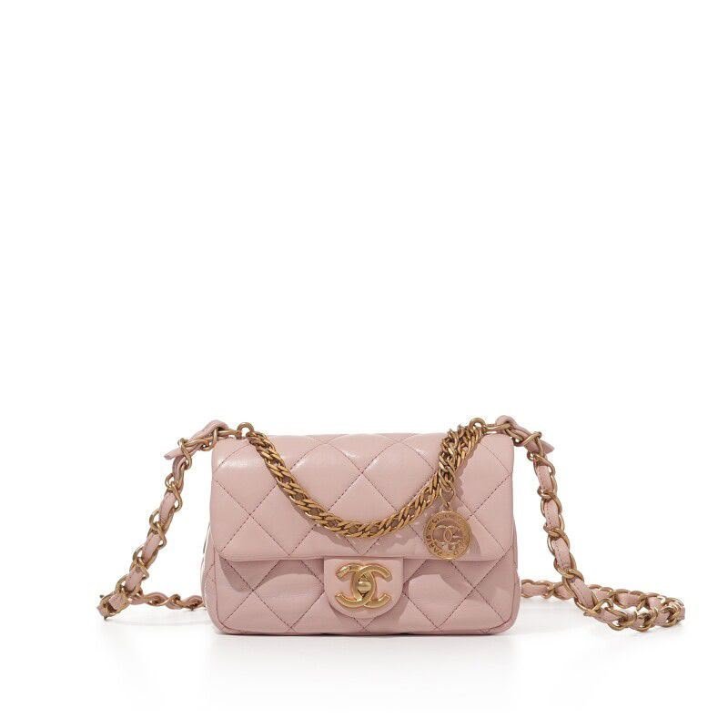 Chanel Quilted Lambskin Flap Bag