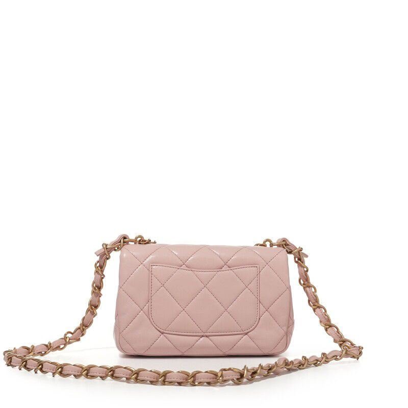 Chanel Quilted Lambskin Flap Bag - Image 2