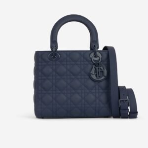 Christian Dior Medium Lady Dior – Navy