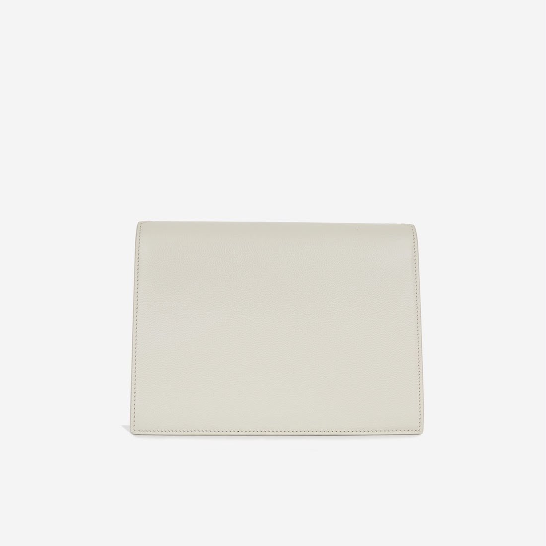 Saint Laurent Medium Cassandra Chain Bag – White - Image 2