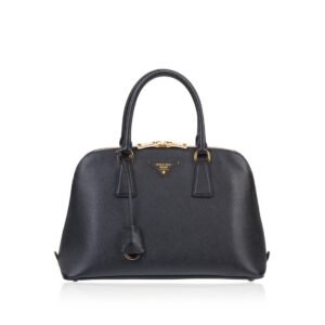 Prada Saffiano Lux Promenade Bag – Black