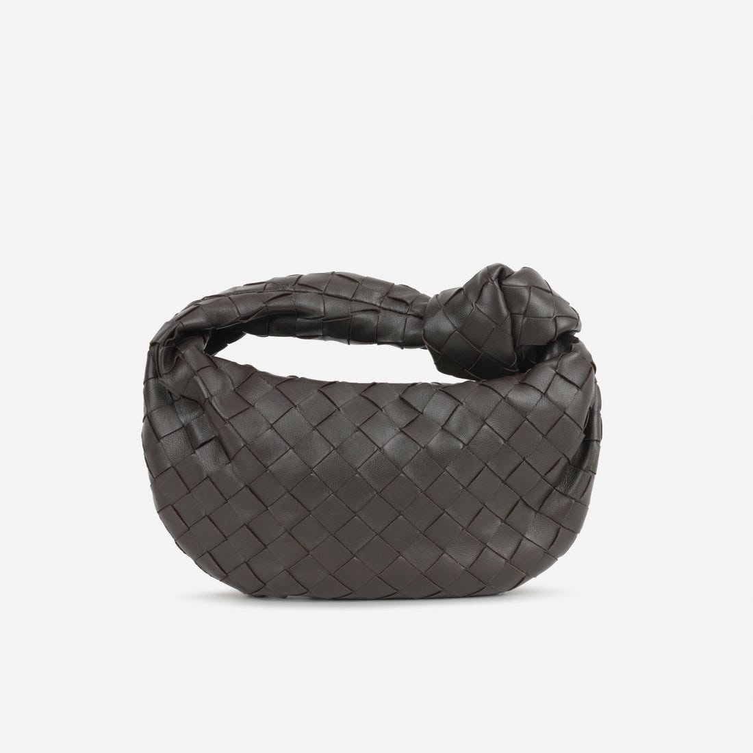 Bottega Veneta Mini Jodie Shoulder Bag Fondant Intrecciato Woven Leather Gold Hardware | Authentic Pre-Loved - Image 2