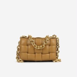 Bottega Veneta Padded Chain Cassette Bag – Intrecciato
