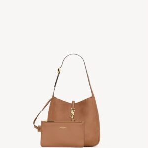 Saint Laurent Small Le 5 à 7 Shoulder Bag – Hazelnut Brown