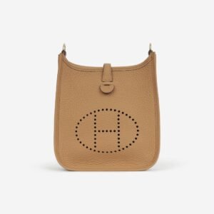 Hermès Mini Évelyne 16 – Biscuit Clémence