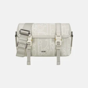 Dior Hit The Road Messenger Flap Bag – Grained