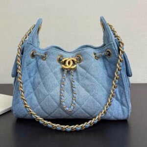Chanel 25 Mini Bag – Washed Blue Denim