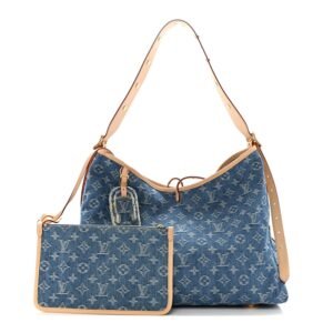 Louis Vuitton CarryAll Cargo MM – Monogram Blue Denim