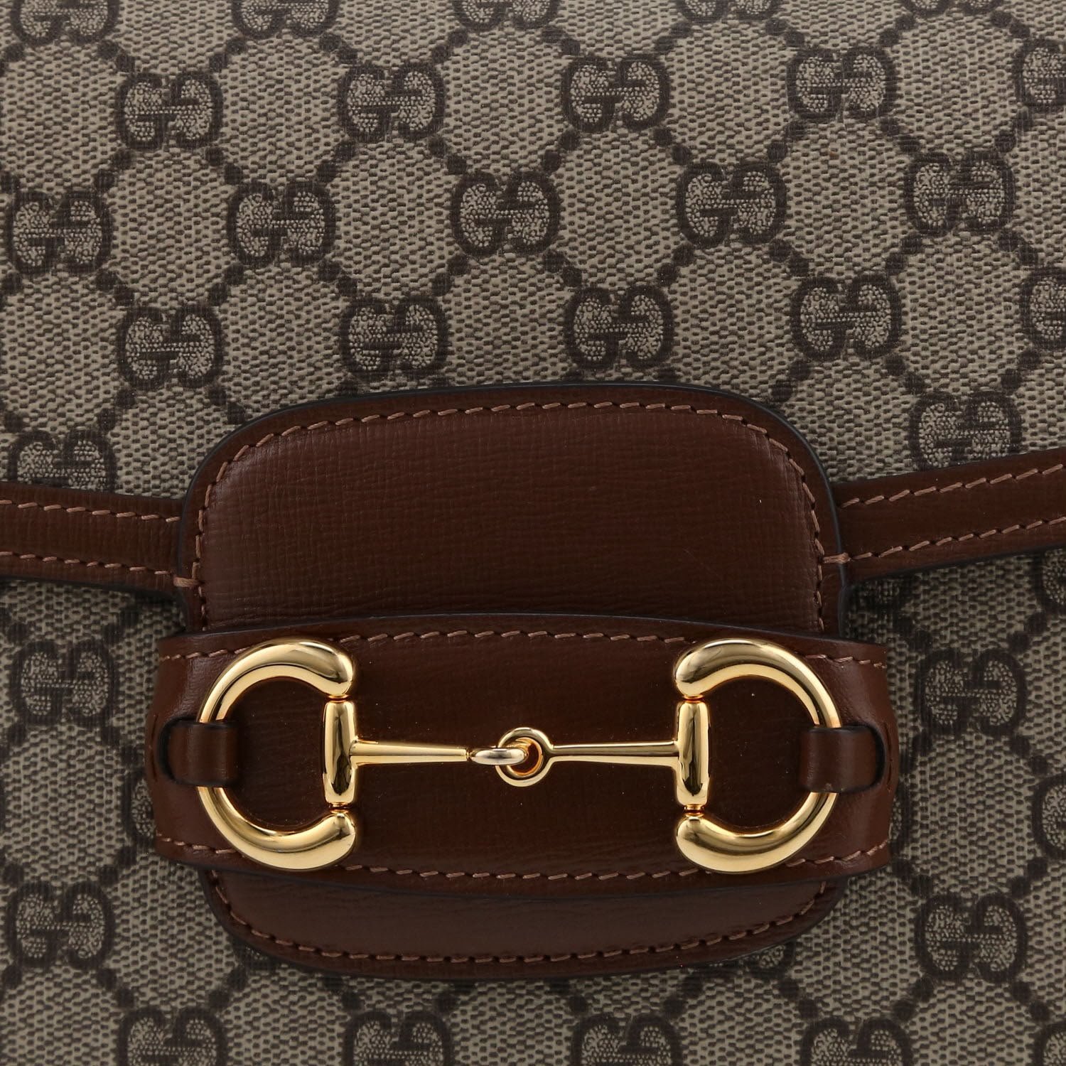 Gucci Horsebit 1955 Small Shoulder Bag – GG Supreme Canvas - Image 2