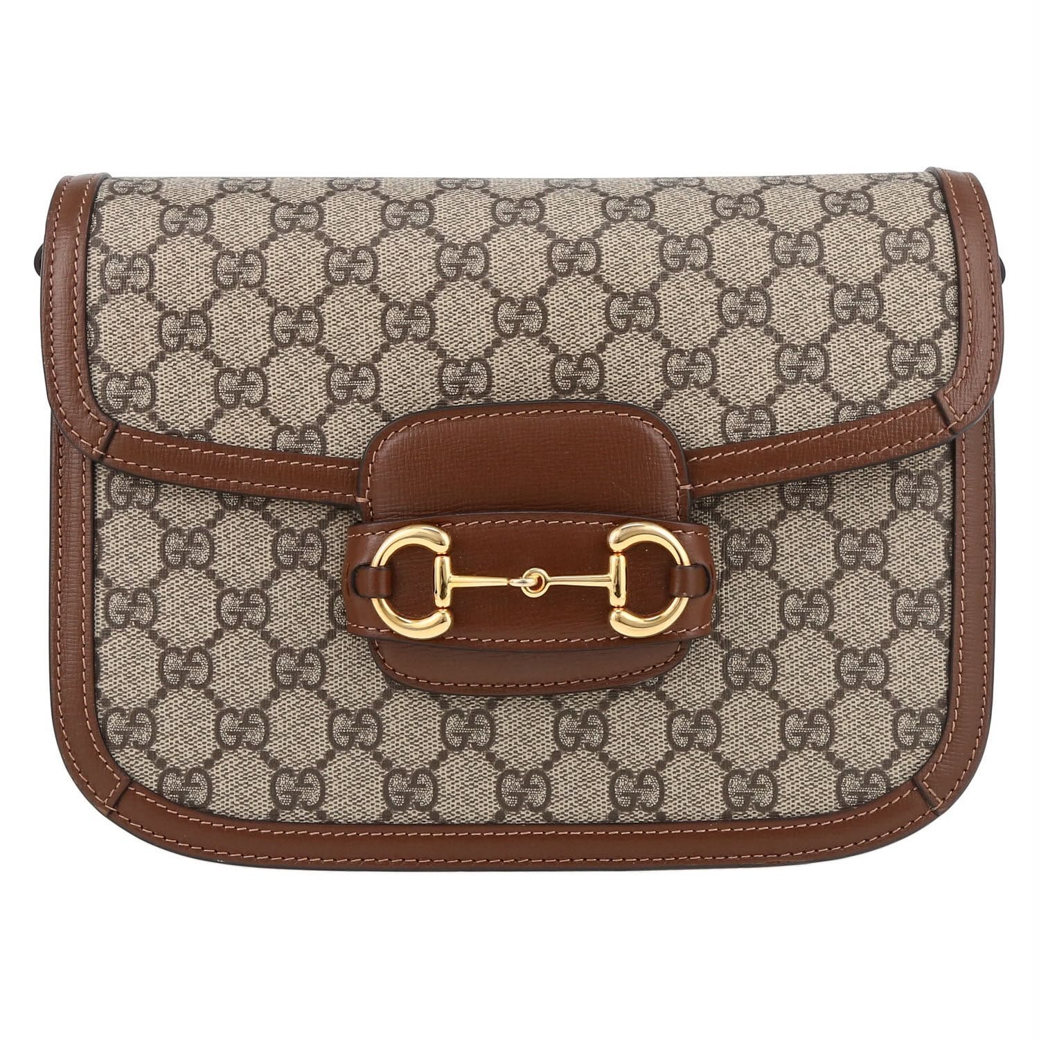 Gucci Horsebit 1955 Small Shoulder Bag – GG Supreme Canvas
