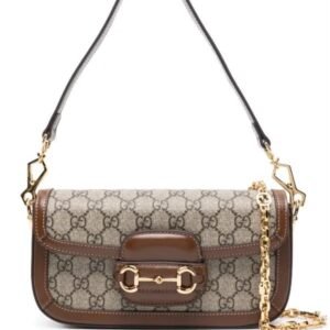 Gucci Mini Horsebit 1955 Shoulder Bag – Beige