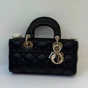 Dior Small Lady D-Joy Bag – Black Lambskin