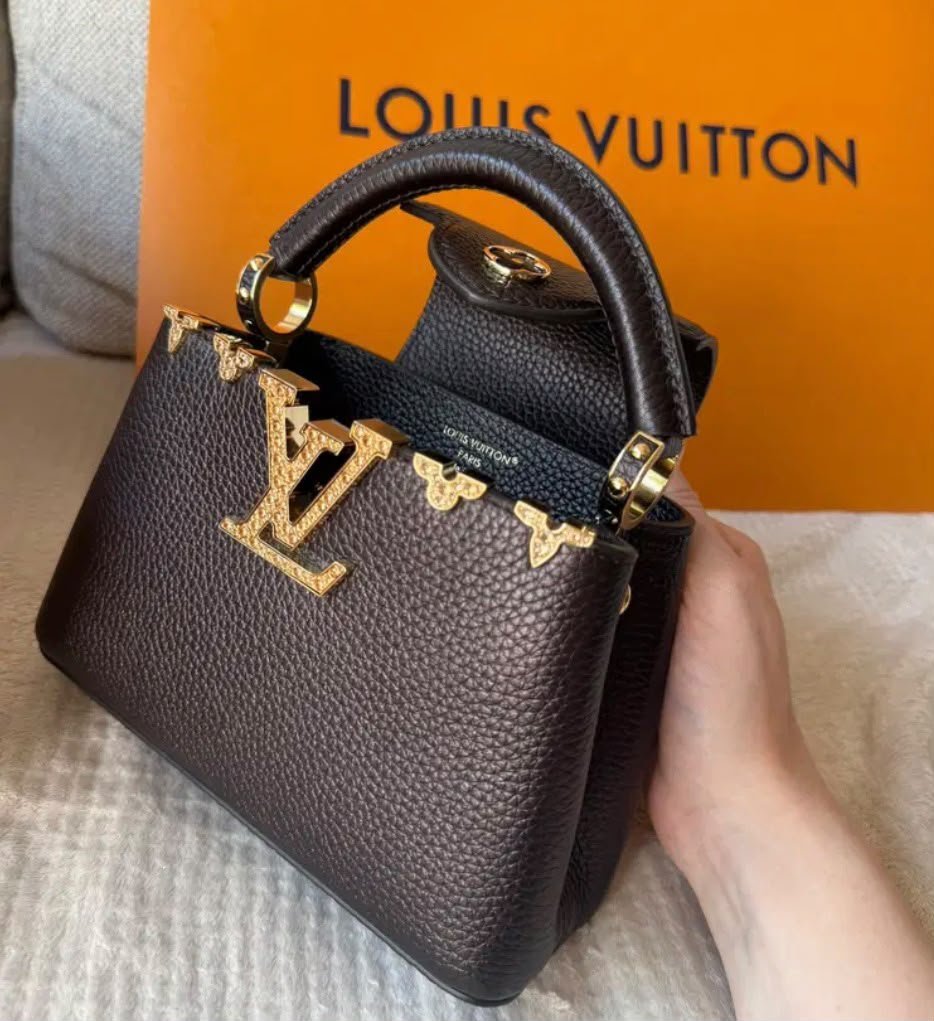 Louis Vuitton Capucines Mini – Burgundy